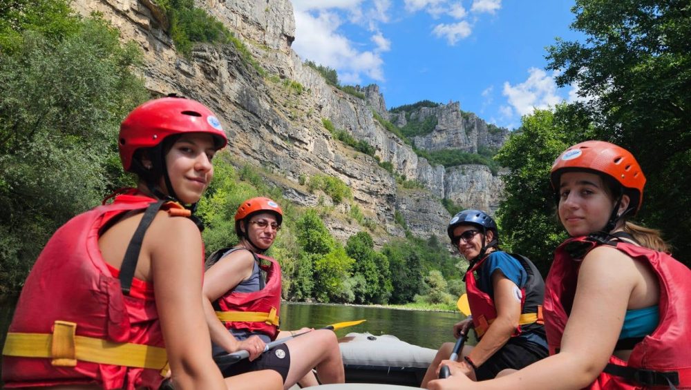 Rafting on Iskar River, near Lakatnik Rocks